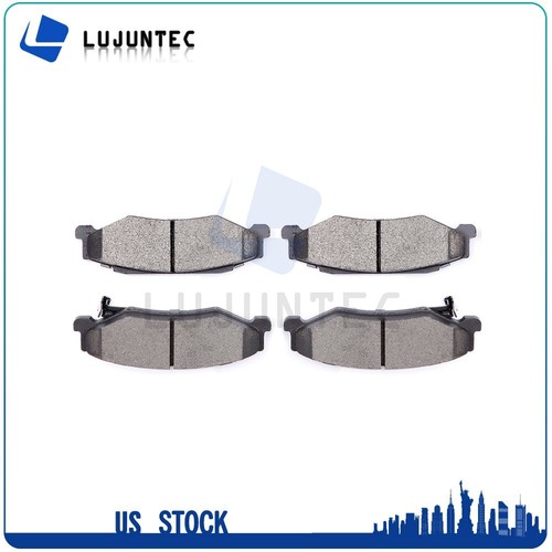 4X Rear Brakes And Metallic Pads For 04 05 06 2007 2008 2009 Cadillac XLR