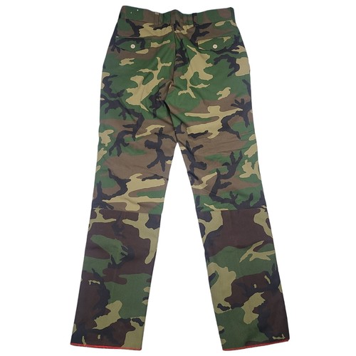 Vintage Cabela's Camo Pants Lined Guard Protection 36X36 Double Knee Hunting 90s - Picture 2 of 19