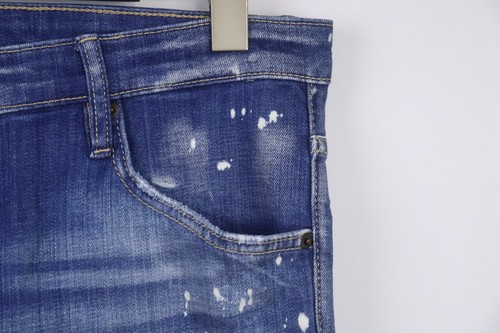 DSQUARED2 Denim SKATER JEAN Blue Slim Skinny Jeans Size 50 - Picture 6 of 20