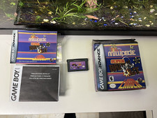 Millipede / Super Break out / Lunar Lander Nintendo Gameboy Advance Box, Manuals