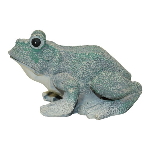 Vintage Ceramic/Clay FROG Figurine thinking frog Home/Garden decoration - Imagen 6 de 8