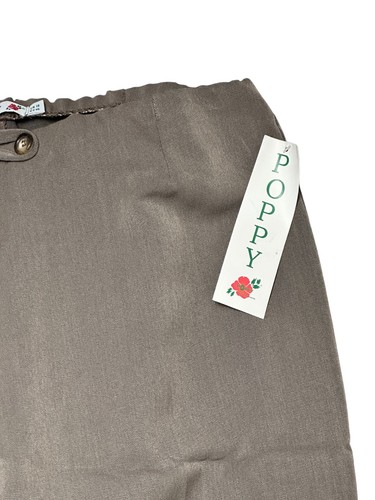POPPY Beige Womens Trousers Size UK XL 18 Short Bottoms NEW EU46 RRP £49 - Picture 6 of 9