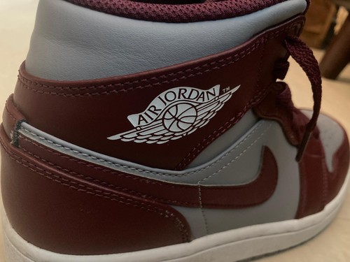 Jordan 1 Mid Mens US7 Cherrywood - 第 5/7 張圖片