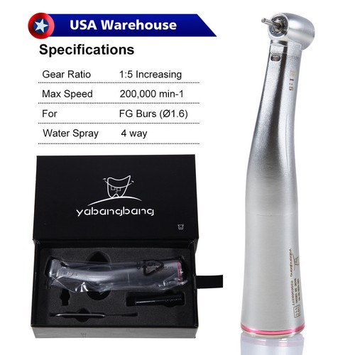 Dental Electric LED Brushless Micro Motor/1:1/1:5 Increasing Handpiece - Picture 20 of 37
