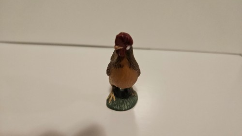 Schleich Chicken Hen Toy Figure Farm Animal 2008 brown red - Picture 2 of 5