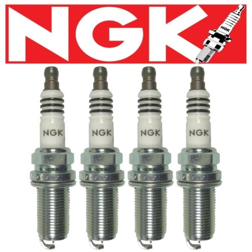 4 x Spark Plugs NGK Iridium IX BKR7EIX Colder Heat Range 7> B16/B18/SR20/EJ25/FE - Picture 1 of 6