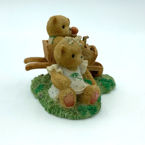 Mini Cherished Teddies May Your Days Be Filled With Beary Good Luck Irish Series - Picture 5 of 6