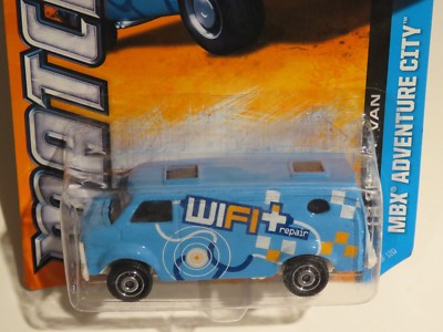 TOY Car ~^~ 2012 Mattel MATCHBOX '75 Chevy Van MBX Adventure