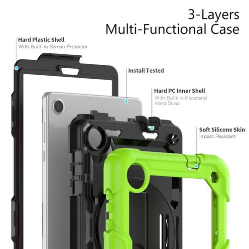 For Lenovo Tab M8 4th Gen 2024 Tablet Heavy Duty Case Tough Stand Screen Cover - Picture 113 of 156