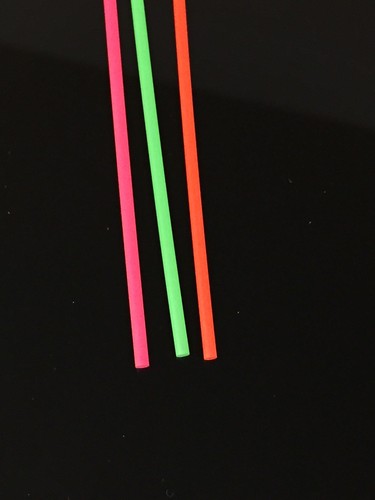 SMALL HMH POLY TUBES. FLY TYING TUBE FLIES. 3/32". 10 PACK. YOU PICK THE COLOR - Picture 2 of 7