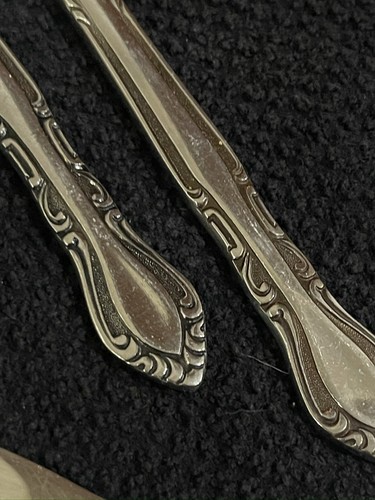 Stainless Steel Vintage Loradine Lot Of 23 Flatware Korea - Bild 3 von 6