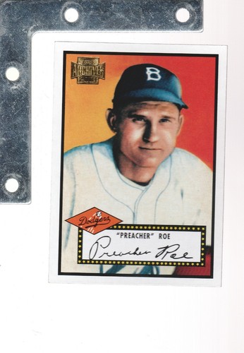 2001 Topps Archives MLB Singles 1952-69 HOF RC by Year Pick From List UpTo60%OFF - Picture 36 of 239