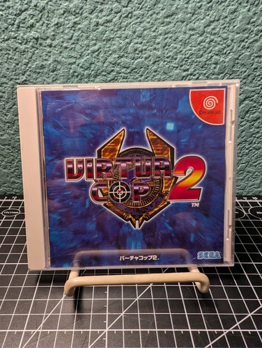Virtua Cop 2 Sega Dreamcast Video Game Complete NTSC-J Japan