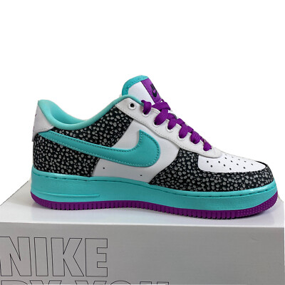 スニーカー NIKE AIR FORCE 1 by you unlocked safari Sz 7 Nike Air Force 1 UNLOCKED NIKE BY YOU Safari NIKEi Sneakers