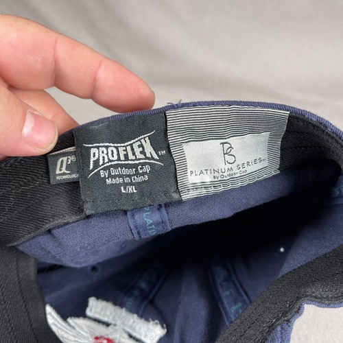 Lukenmac Invitational Mütze Herren L/XL Blau Baseball Cap Outdoor Cap Proflex - Bild 8 von 10