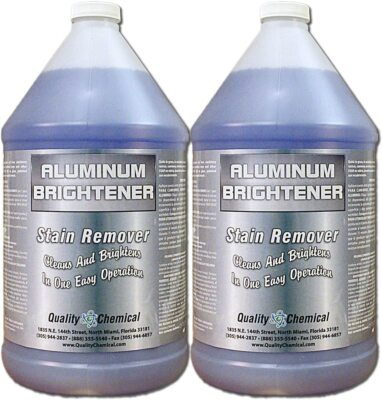 #ad Aluminum Cleaner Brightener Restorer 2 Gallon Case $58.97