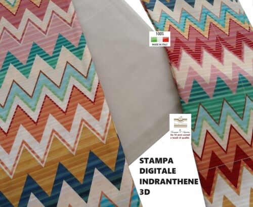Completo lenzuolo MISSONI 4 pezzi matrimoniale cotone con sotto tinta unita - Bild 10 von 12