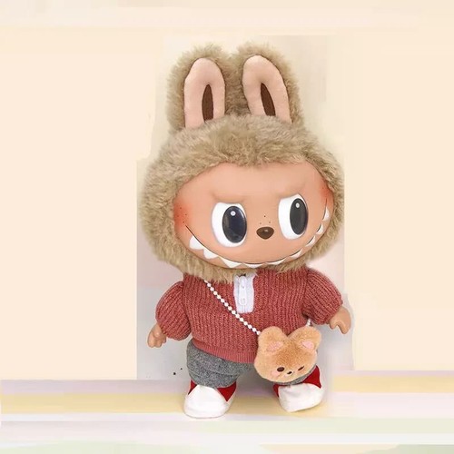 Handgefertigte Kleidung für Labubu Plüsch - Outfit & Zubehör Set (kein Spielzeug enthalten) - Bild 7 von 8
