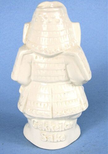 FIGURA GUERRERO SAMURAI JARRA CERÁMICA KKEIKAN SAKI VINTAGE JAPÓN - Imagen 4 de 8