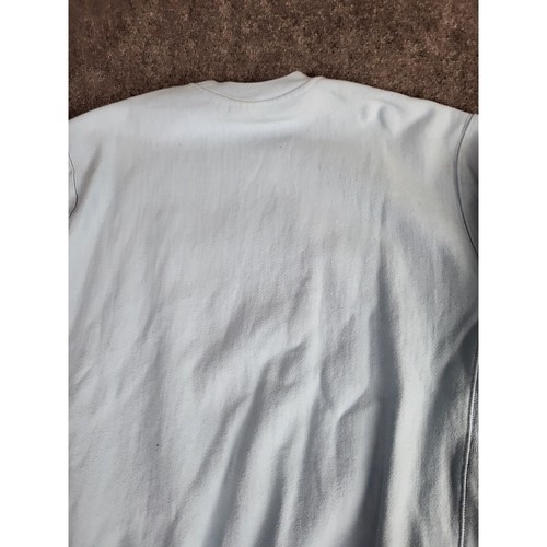 Felpa girocollo Champion tessuto rovesciato logo grafico pullover uomo taglia large - Foto 5 di 8