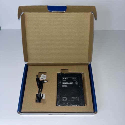 INTELLINET 560443 POE+ SPLITTER New Open Box USA Seller Free USA Shipping - Picture 2 of 5