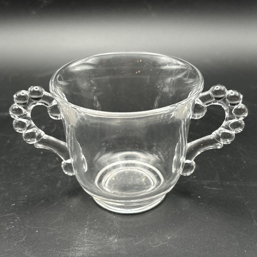 Imperial Candlewick Glass Lot Salt Pepper Shakers Creamer Sugar Ashtrays Candle - Picture 8 of 19