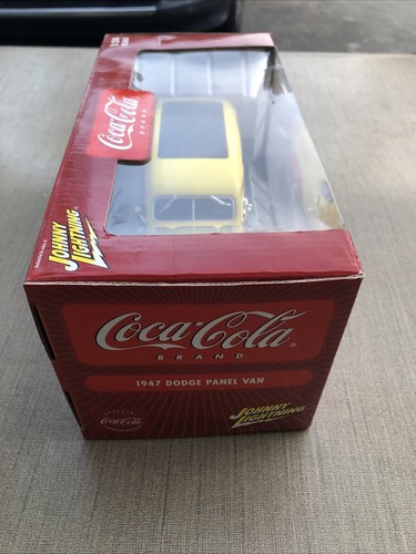 JOHNNY LIGHTNING 1947 DODGE PANEL DELIVERY VAN TRUCK 1:24 Coca-Cola Diecast - Picture 6 of 10