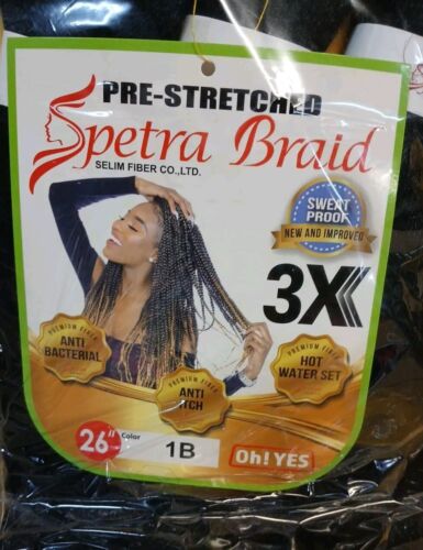 3 Pack Pre-stretched Spetra Braid 26" Color 1b - Picture 2 of 5