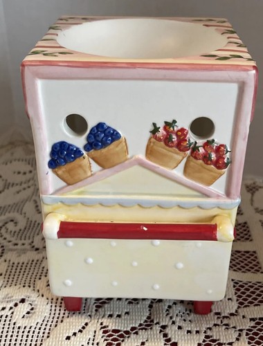 Yankee Candle Tart Warmer Flower/Fruit Cart - Picture 5 of 9