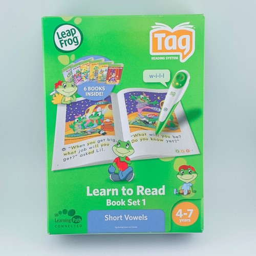 NEW LeapFrog Tag Learn to Read Book Sets 1-3 (19 books) w/ flash cards - Picture 4 of 10