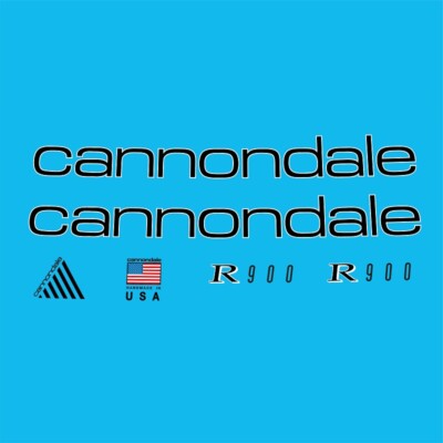 Cannondale R900 Fahrrad Aufkleber, Aufkleber - schwarz: Nr. 942