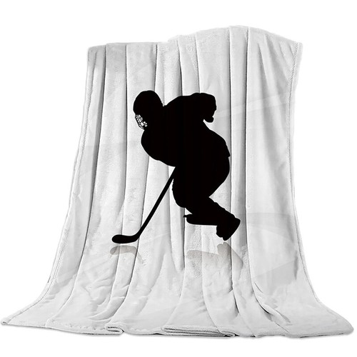 3D Ice Hockey Sports Printed Series Sleeping Blanket Sofa Bed Sheet Blanket - Picture 35 of 43