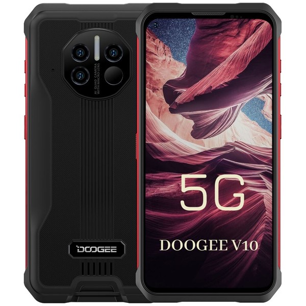 DOOGEE V10 Outdoor Mobile Phone 5G Smartphone 8GB128GB Android Infrared Thermometer - image 1