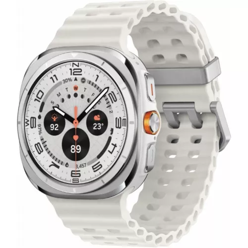Samsung Galaxy Watch Ultra L705 47 mm Titan LTE Smartwatch titan weiß WLAN NEU