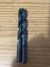 (2) 15/32" HSS 135° Split Point Black Oxide Finish Heavy Duty Jobber Drill