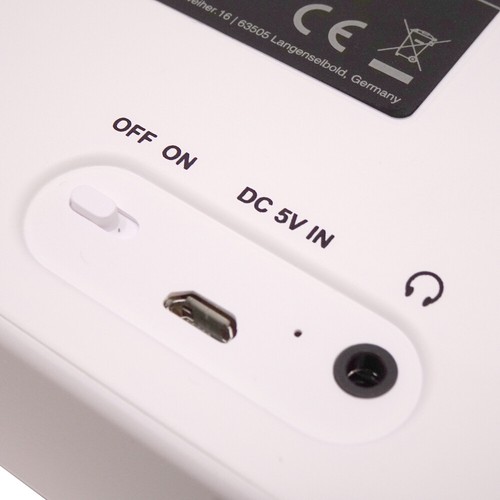 Radio Digital Portable fontastic Fm DAB Plus Alarm Display Jack Headset 0 1/8in - Picture 4 of 10