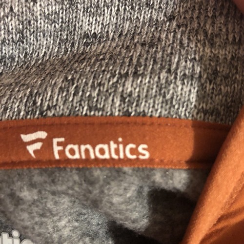 Texas Longhorns Fleece Sweatshirt Men's 3XL Pullover Gray Orange Fanatics NWT - Picture 13 of 16