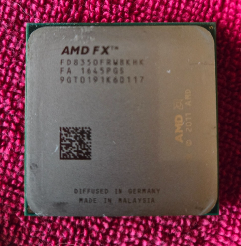AMD FX8350 FX 8350 BLACK EDITION FD8350FRW8KHK 4GHz AM3+ 8-CORE CPU