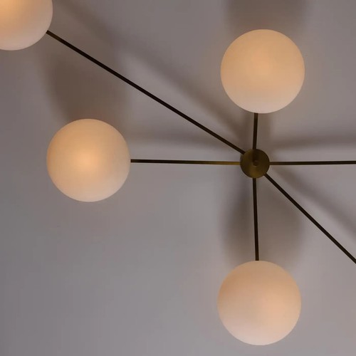 'Sei Lune' Ceiling Light by Angelo Lelii for Arredoluce - Picture 4 of 15