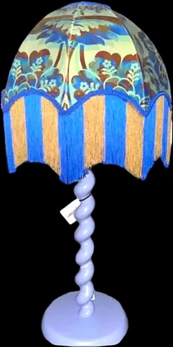 -35% Pols Potten Twister Lamp Base, Powder-Coated Blue BRAND NEW £275 RRP - Picture 5 of 21