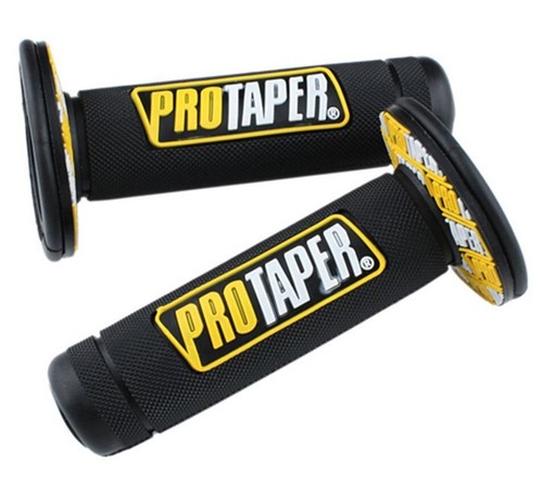 Pro Taper Griffe gelb Universal Dirt Bike Moto Bike 7'8 Suzuki KTM CRF YZF - Bild 1 von 12