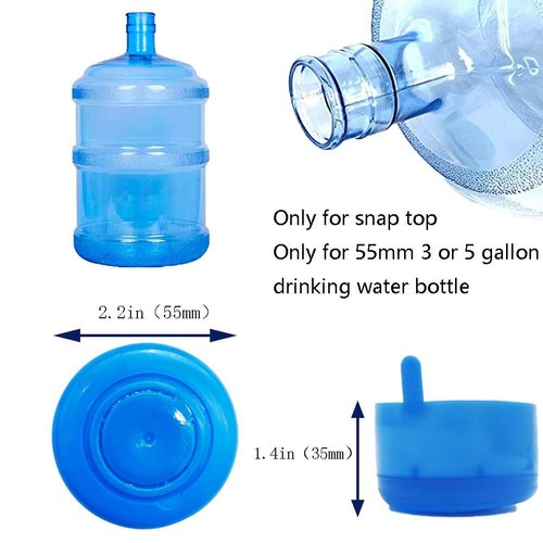 30 Stück auslaufsichere Wasserflaschenverschlüsse für 55 mm 3 und 5 Gallonen Wasserkrüge - Bild 7 von 7