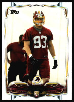 2014 Topps Trent Murphy Rookie #349 Washington Redskins