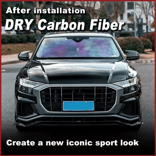 Dry Carbon Spiegelkappen Außenspiegel Gehäuse Passt für Audi RSQ8 RS Q8 2021-23 - Bild 2 von 12