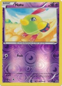 Natu - 27 108 - Common Reverse Holo  Roaring Skies Pokemon