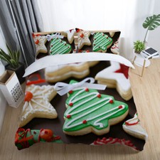 Christmas Tree Duvet Cover Set 3D Digital Printing Comforter Cover Bedding Set