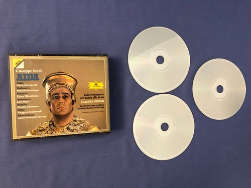 Giuseppe Verdi AIDA Claudio Abbado - 3 CD Box Set 1983 - Bild 3 von 4