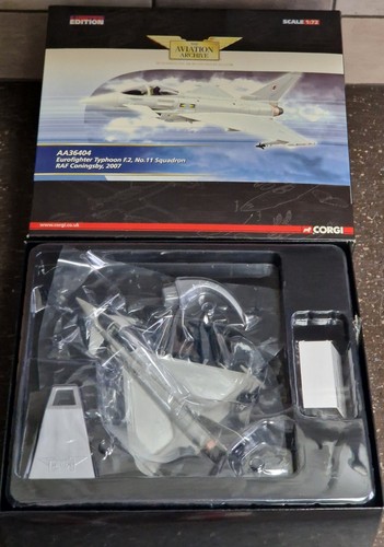 Corgi AA36404 Eurofighter Typhoon F.2, No 11 Squadron RAF Coningsby 2007 1:72 - Picture 5 of 10