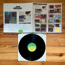 John Bergamo: On The Edge LP Vinyl Gatefold Rare World Music Autographed VG+/VG+