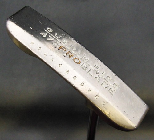Guerin Rife Roll Grooved 470 Pro Blade Putter Steel Shaft 87.5cm Length - Picture 4 of 11
